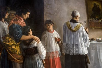 Easter Blessing in Rome by José Rico Cejudo